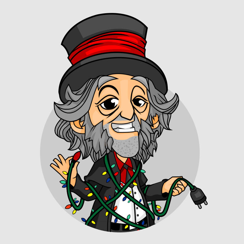 Logo for Scrooge Lighting in Salt Lake City, Utah