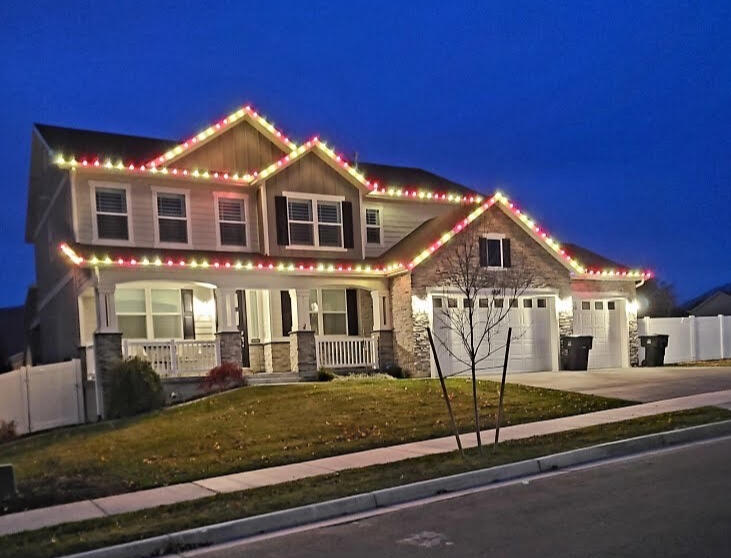 Christmas Light Installation in Salt Lake City